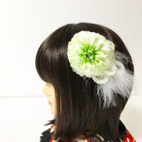 画像2: 和の花の髪飾り　花のみのシンプルタイプ（完成品）